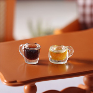 Casa de muñecas de precio bajo de alta calidad, miniaturas, bebidas de resina, Mini juguete, bebidas frescas, taza de cerveza, fruta, leche, cóctel, <span class=keywords><strong>modelo</strong></span>, accesorios de tiro - Product Image 3
