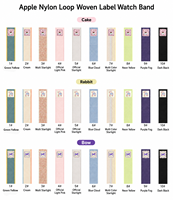 Correa de nailon ajustable para Apple Watch S10 S11 Ultra SE, diseño de lazo de conejo, tejida, con gancho y lazo, para uso casual