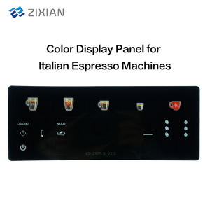 لوحة مفاتيح غشائية ملونة تعمل باللمس مخصصة لماكينة القهوة الإيطالية، مصنوعة من مواد PET/PC - Product Image 2