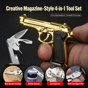 Vente en gros d'usine - Porte-clés jouet pistolet tendance - 7,5 cm - <span class=keywords><strong>Beretta</strong></span> M92 - Modèle miniature en alliage de zinc - Échelle 1:3 - Product Image 1