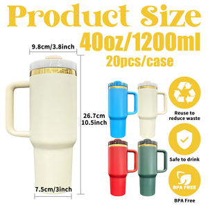 <span class=keywords><strong>Mug</strong></span> vert en acier inoxydable avec revêtement en poudre, miroir, 40 oz, plaqué or en dessous, avec couvercle et paille, entrepôt américain, Noël - Product Image 2