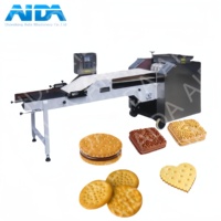 Ligne de production de biscuits aux noix de type rouleau pour boulangerie, machine à fabriquer des biscuits pour les petites entreprises