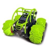 Voiture télécommandée amphibie 989-04, camion benne cascadeur RC avec roues gonflables pour enfants