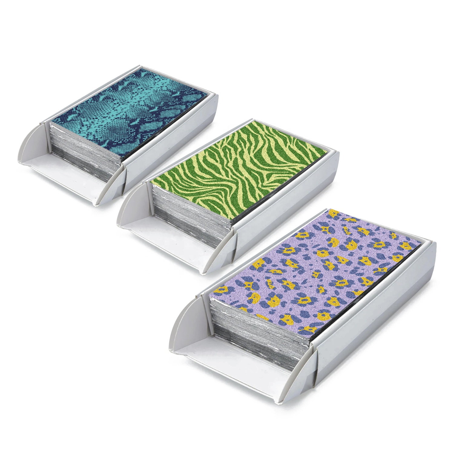 Нарезанные парикмахерские фольга диспенсер 500 листы гладкие индивидуальную упаковку в виде животных для вечеринок и POP UP волосы фольги hairdressinf фольги