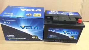 Batería de Coche de Alto CCA DIN75 57512 12V 75Ah Sin Mantenimiento, Reemplazo para Batería de Arranque Automotriz <span class=keywords><strong>Amaron</strong></span> - Product Image 3
