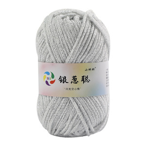 Bạc Hollow bông chủ đề tay dệt DIY Móc Túi hat Flash hành tây cong <span class=keywords><strong>Streamer</strong></span> nhà máy trực tiếp cho may vá - Product Image 5