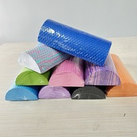 Rouleau de yoga et de Pilates en mousse EVA semi-circulaire écologique haute densité pour l'équilibre, la rééducation et le fitness (vente en gros)