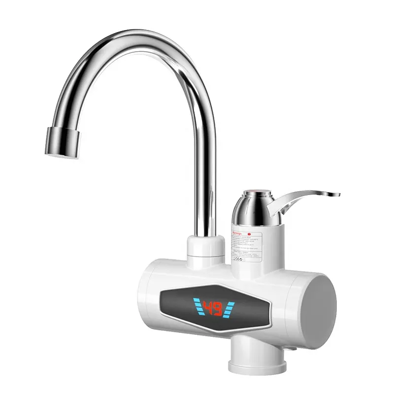 Sıcak su musluk elektrikli musluk marka yeni makine sınıfı taşınabilir elektrikli mutfak daldırmalı su ısıtıcı musluk dokunun