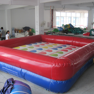 Arenas Deportivas Inflables de PVC con Capacidad para 500 kg y 10 Pasajeros, Certificación CE, Bomba Eléctrica, Inflables para Fiestas y Eventos - Product Image 1