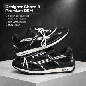 Luxury Designer shoe for Men Women High Quality Black Tech Mesh walking shoes Running Shoes Baskets Zapatillas New - Product Image 1