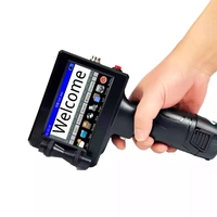 Impresora Industrial de Inyección de Tinta Portátil con Pantalla Táctil Multi-idioma de 12.7mm para Códigos de Fecha y Número de Lote