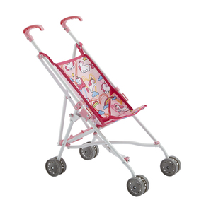Vente en gros pliable rose parapluie <span class=keywords><strong>poussette</strong></span> <span class=keywords><strong>jouet</strong></span> pour filles bébé semblant jouer et accessoire préscolaire - Product Image 1
