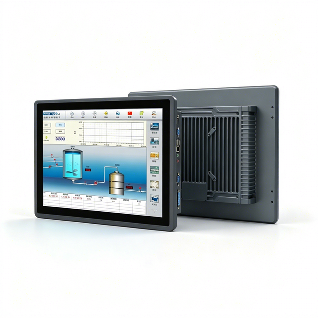 IP65 Waterproof Industry Panel Pc 12 Inch Lcd Touch Screen Fanless Industrial Android Panel Pc IP65
