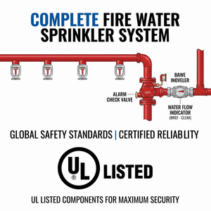 Pompe à incendie suspendue à réponse rapide homologuée UL 68 ℃   Système de lutte contre l'incendie DN15 R1/2 K80 - Product Image 5