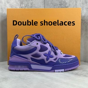 Giày thể thao đa năng thời trang phong cách Châu Âu dành cho nam nữ, kiểu lười, đế dày tăng chiều cao, giày bố đi bộ - Product Image 6