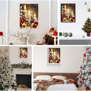 5d钻石画圣诞系列定制大尺寸钻石马赛克家居装饰套装 - Product Image 2