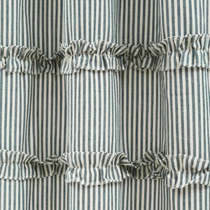 Rideaux <span class=keywords><strong>de</strong></span> <span class=keywords><strong>douche</strong></span> <span class=keywords><strong>de</strong></span> salle <span class=keywords><strong>de</strong></span> bain modernes à volants, personnalisés, <span class=keywords><strong>de</strong></span> designer, en polyester brodé, en vente chaude - Product Image 2