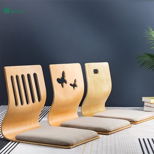 Hete Verkoop Japanse Stijl Enkele Pootloze Rugleuning Luie Sofa Kussen Seat Eetstoel Voor Slaapkamer Tatami Vloerstoel - Product Image 5
