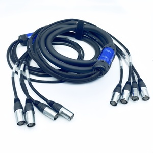 4-वे कैटा6 रज्ड नेटवर्क केबल ईथरनेट सांप प्रदर्शन चरण ऑडियो और वीडियो नेटवर्क नियंत्रण रेखा - Product Image 3