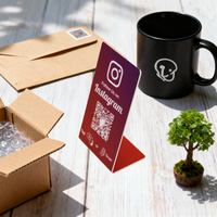 Carte NFC d'accès résidentiel/hôtelier, menu de table à code QR NFC sans contact en un clic, présentoir de code QR