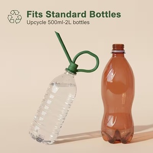 Delighted To See Plant Watering Can Plastic Bottle Converter Eco Friendly Garden Flower Bed Use - Product Image 5