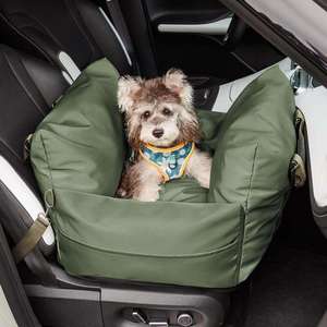 Moderne Luxe Mode Solide Waterdichte Vierkante Oxford Stof Hond Auto Booster Stoel <span class=keywords><strong>Bed</strong></span> Voor Kleine Dieren Alle Seizoenen - Product Image 3