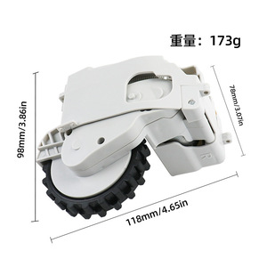 Rueda motriz para robot aspirador Xiaomi Mijia 1C, 118mm x 78mm x 96mm, pieza de repuesto para rueda izquierda y derecha para limpieza de suelos - Product Image 2