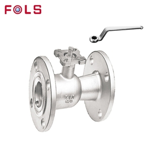 Manija de Bloqueo Tipo Brida de Acero Inoxidable DIN CLASS150/300, 1 Pieza, Bola Flotante con Placa de Montaje Directo ISO5211 - Product Image 2