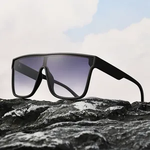2023 TR90 telaio un pezzo lente Anti UV Oversize occhiali da sole guida per le donne e gli uomini