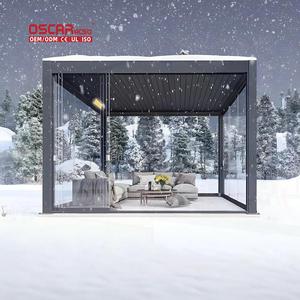 Pérgola Independiente para Patio Trasero o Jardín, con Sensor de Lluvia, para Barbacoa o Cochera, en Tamaños 3x3M, 3x4M y 4x6M - Product Image 1