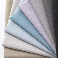 Tissu en velours mélangé épaissi imperméable 100 % polyester, jacquard fin teint en fil, coussin imprimé numériquement imitation tissé
