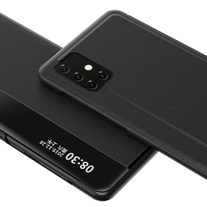 Thông minh xem cửa Sổ lật trường hợp đối với Samsung cho Galaxy S22 S20 Ultra S21 FE S10 Lite cộng với <span class=keywords><strong>S7</strong></span> <span class=keywords><strong>edge</strong></span>-bảo vệ đầy đủ điện thoại di động trường hợp - Product Image 6