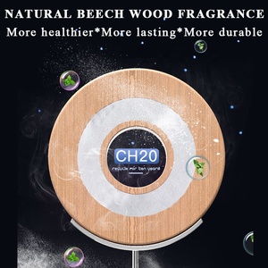 Deodorante per Auto a Energia Solare di Alta Qualità con Rotazione Automatica Diffusore di Aromi in Legno di Faggio per Oli Essenziali e Profumi - Product Image 5