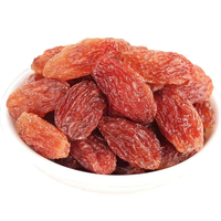 Fournisseur chinois en gros de raisins rouges séchés pour la décoration, fraîchement préparés, de haute qualité, disponibles en vrac