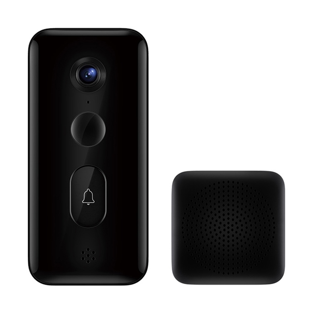 Reliable Smart Doorbell 3 2K Ultra HD Resolution 180 Degree Large Field of View 5200mAh AI Humanoid Recognition