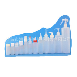 Botella de plástico Chuncheng de 75 ml con boquilla puntiaguda de HDPE de 24 dientes para espray para el cabello, empaque general - Product Image 2
