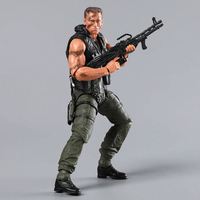 Figurine articulée NECA Commando John Matrix Schwarzenegger, modèle PVC, jouet