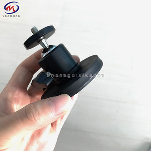 43Mm Dia Neodymium Từ Bóng Đầu Mềm Silicone Tráng Vĩnh Viễn Cup Hình Dạng Với 1/4 '-20 Chủ Đề Cho Gắn Máy Ảnh Hành Động - Product Image 6