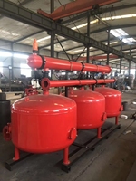 Filtre industriel rapide à sable de silice de 100 tonnes/heure pour le traitement de l'eau et la recirculation des ressources hydrauliques dans les usines