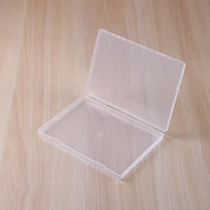 A6-17 Rectangular Transparent High Flat PP Empty Box Gift Candy Box Small Clear Plastic Packaging