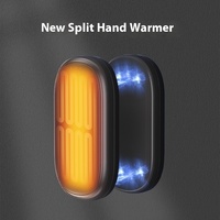 2025 nouveau Design Split Type Portable chauffe-mains USB charge Mini gants chaussettes magnétique chauffe-mains bébés adultes pour l'extérieur