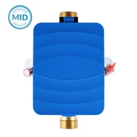Compteur d'eau ultrasonique homologué MID, LoRaWAN, NB-IoT, WM-BUS, 4G, M-BUS, RS-485, sortie impulsion au choix, taille DN15 à DN40