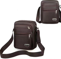 Modische Outdoor-Umhängetasche für Herren mit anpassbarem Logo aus strap azier fähigem Nylon mit Charakter muster