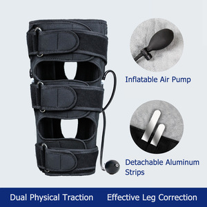 Adjustable Leg Brace Corrector O X Type Bow Legs Straightener Strap Belt Adult Kids Pneumatic Air <b>Pump</b> Orthosis - Product Image 2