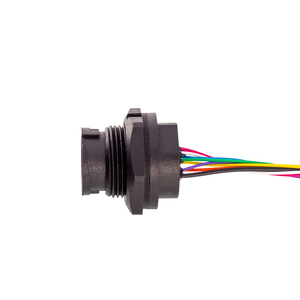 <strong>30mm</strong> 50mm Wire Receptacle IP67 <strong>Socket</strong> Male to Female Threaded Type C USB 3.0 Extended Cable - Product Image 3