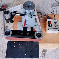 Mesin Pengamplas Sabuk Multifungsi Mini-Mesin Penggiling dan Pemoles Listrik Kecepatan Tinggi Motor Akurasi Tinggi untuk Penghilangan Serpihan Logam dan Kayu