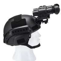Télémètre laser anti-éblouissement monté sur la tête, vision nocturne HD infrarouge, grossissement 6,0x, indice de protection IP65, métal ABS, pour l'extérieur