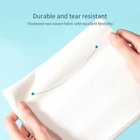 Grande serviette de bain jetable 140x70cm emballée individuellement - Serviette épaisse à usage unique portable pour hôtel, spa, voyage
