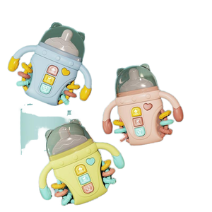 TOPSKY TOYS ของเล่นเด็กทารก ขวดนมปลอบประโลมเด็ก ของเล่นกัดแทะ พลาสติกนิ่ม 2-4 ปี ของเล่นเสริม<span class=keywords><strong>พัฒนาการ</strong></span> ดนตรี ของเล่นเสริมประสาทสัมผัส สำหรับเด็กทั้งชายและหญิง - Product Image 1