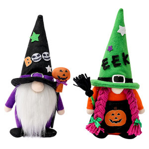 Oferta Especial: Muñecos de Gnomos Hechos a Mano CI-209 para Decoración de Mesa de Halloween y Adornos para el Hogar - Product Image 6